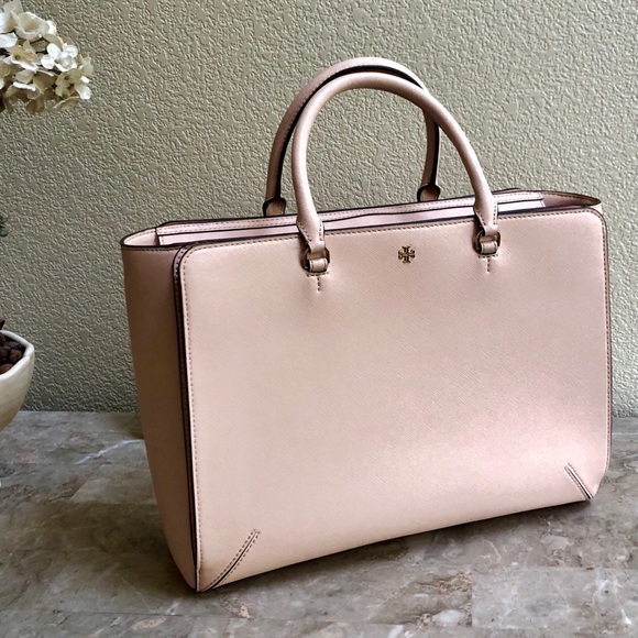 Tory Burch Handbags - EUC Blush Pink Emerson Zip Tote